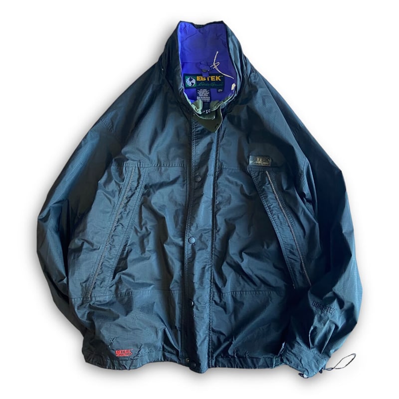 1990S EBTEK Eddie Bauer GORE TEX Nylon Zip Jack