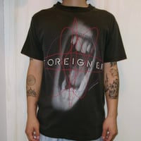 1990's FOREIGNER WOLD TOUR T-SHIRT