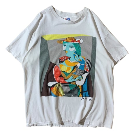 1990's Hanes  Pablo Picasso " 座る女"