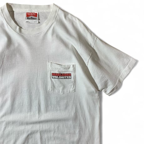 90's Marlboro (one size) T-Shirts 白 USA製