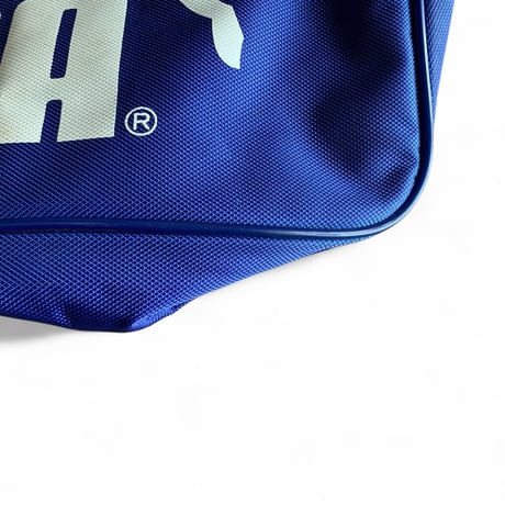 90's PUMA Logo Shoulder Bag Blue Nylon