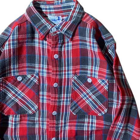 1960's BRENT Heavy Nel Shirts マチ付き