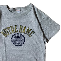 1980's champion "NOTRE DAME" usa製