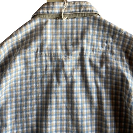 1980S Eddie Bauer Size:M Gingham Check Jacket チンスト付