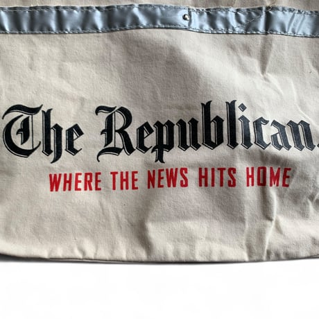 1980's Deadstock "The Republican" News Papper Bag