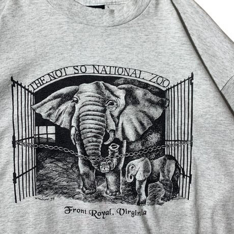 1990s BEST FRUIT OF THE LOOM "THE NOT SO NATIONAL ZOO"