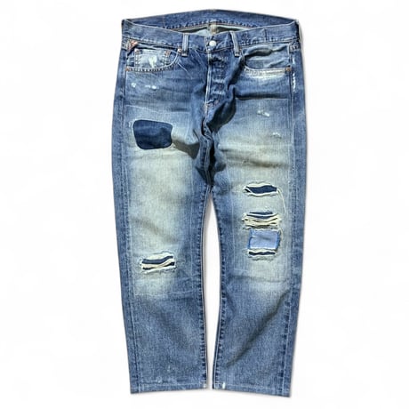 00's Denim&Supply Ralph Lauren 33 Denim Pants リペア加工