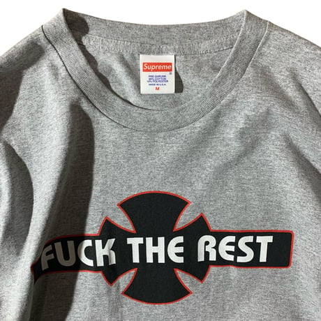 ONLINE限定販売⚫︎Supreme / Independent (M) LS T-Shirts Grey