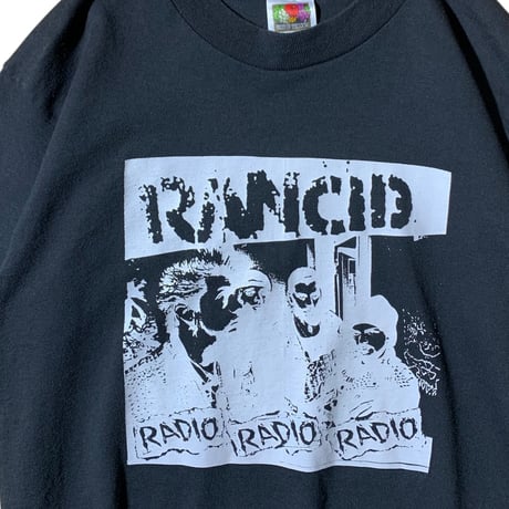 1990's FRUIT OF THE LOOM "RANCID" made in usa