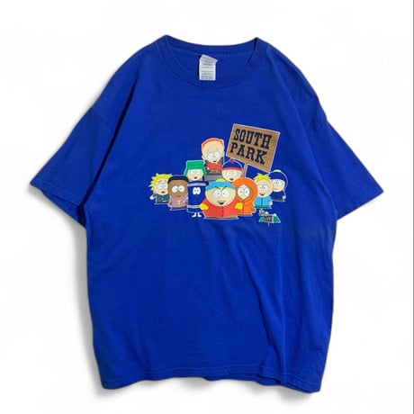 2000's DELTA (L) SOUTH PARK Tシャツ BLUE made in mexico