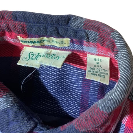 90's St.John's bay Heavy Nel Shirts