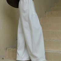 ワイドスウェットパンツ