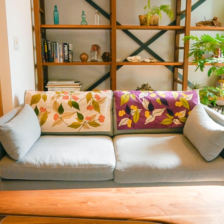 Sybilla 綿ふろしき【二巾】PENSAMIENTO（ペンサミエント）＜ベージュ＞ #85g