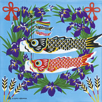 MISATO ASAYAMA 綿小ふろしき【中巾】鯉のぼり #91b