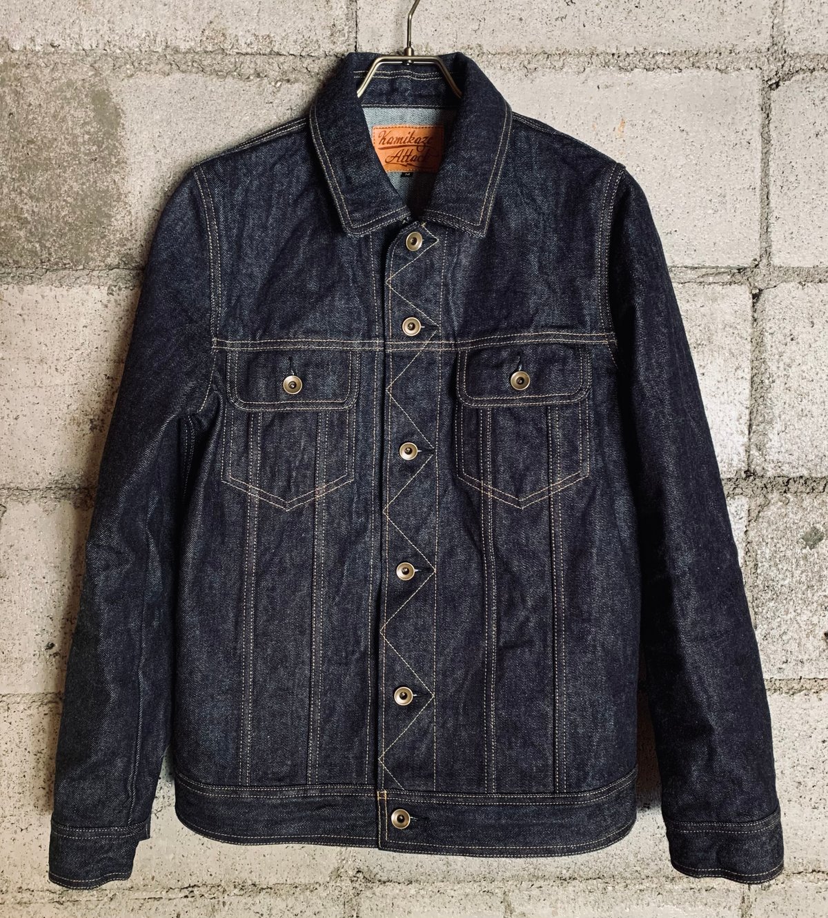 KAMIKAZE ATTACK カミカゼアタック ジップジャケット　Gジャン 激安の ATTACK KAMIKAZE カミカゼアタック Gジャン ジップ