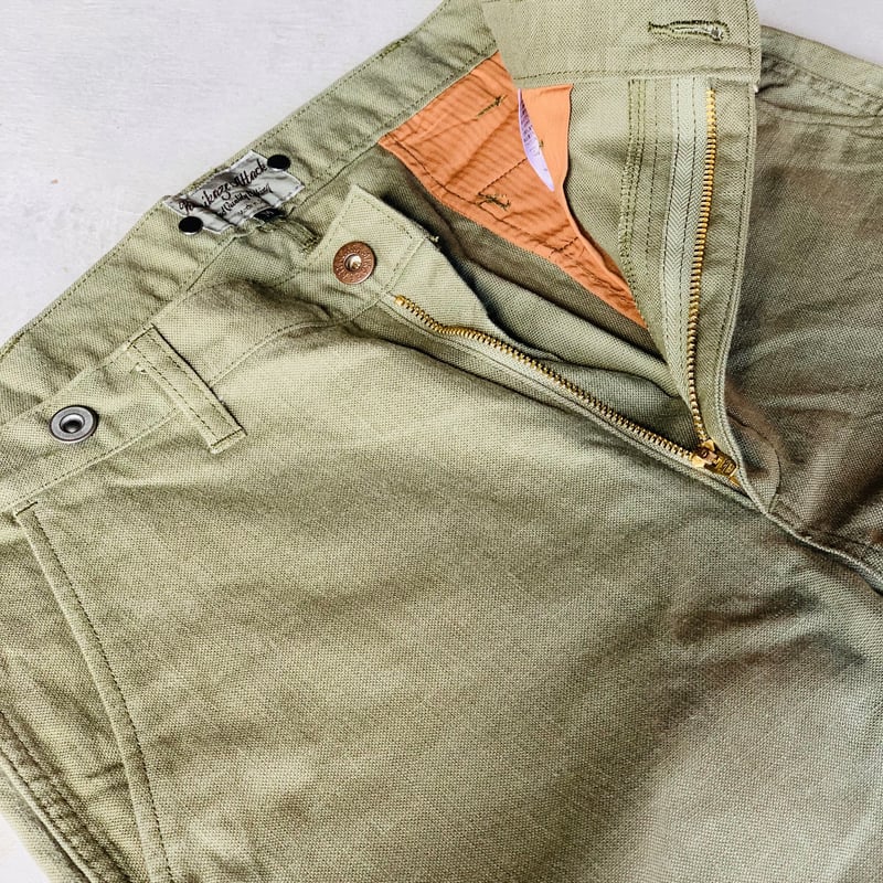 コラボ‼️染めデニムニコちゃんタグNo.p673 King Logo Damage Denim – YZ