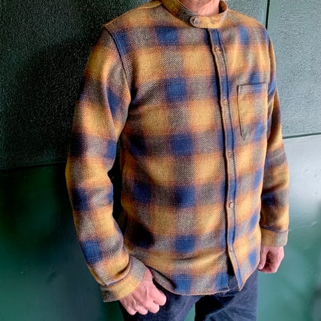 レア■カミカゼアタック■キャンバス ストライプ オーバーサイズ ワークコート L CATEGORY TOPS | KAMIKAZE ATTACK Online Store