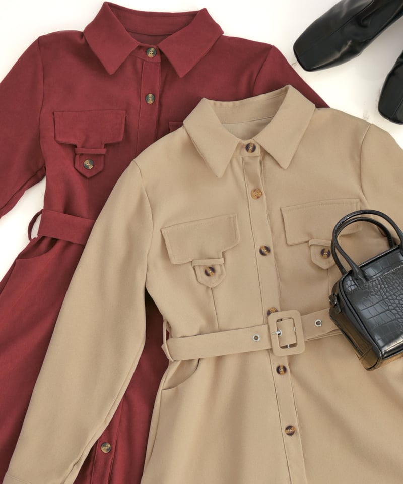 お値下げしました！VIVIANA ワンピ　Lサイズ □30％OFF□：シャツ ワンピース ルアナ［アウトレット品］s074st | regina