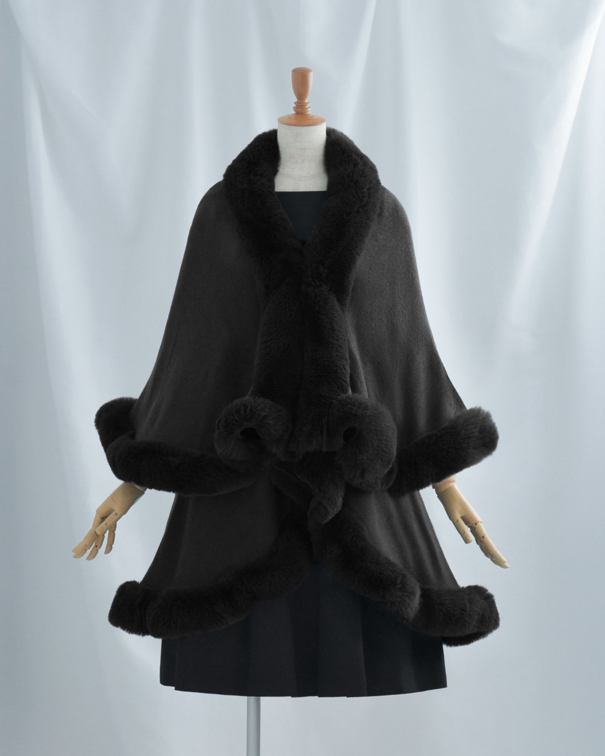 □30％OFF□：エコファー エレガンス ケープ［アウトレット品］bs065