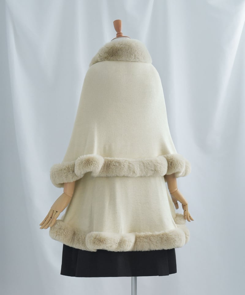 □30％OFF□：エコファー エレガンス ケープ［アウトレット品］bs065