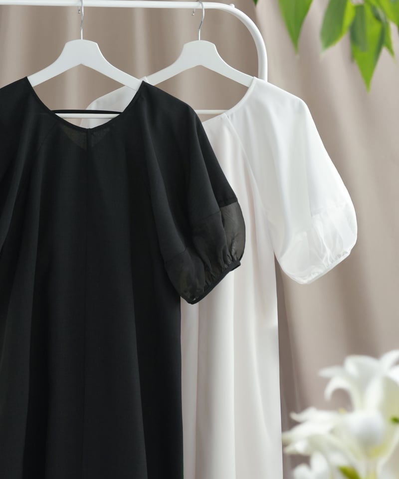 □30％OFF□：エアリー スリーブ ワンピース［アウトレット品］s111st