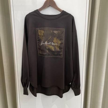 7/29ライブ②　花柄シアー重ねロンTEE　(インフィールド　143438)