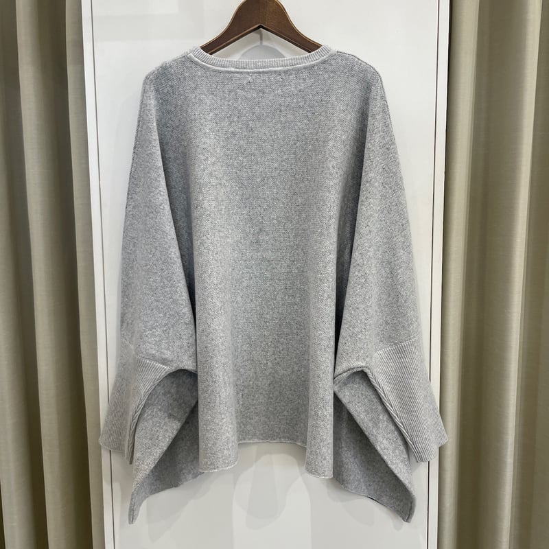 本発 ジャカードロゴポンチョニット (シニカル 562-95035) | ISHIKAWA-LABO