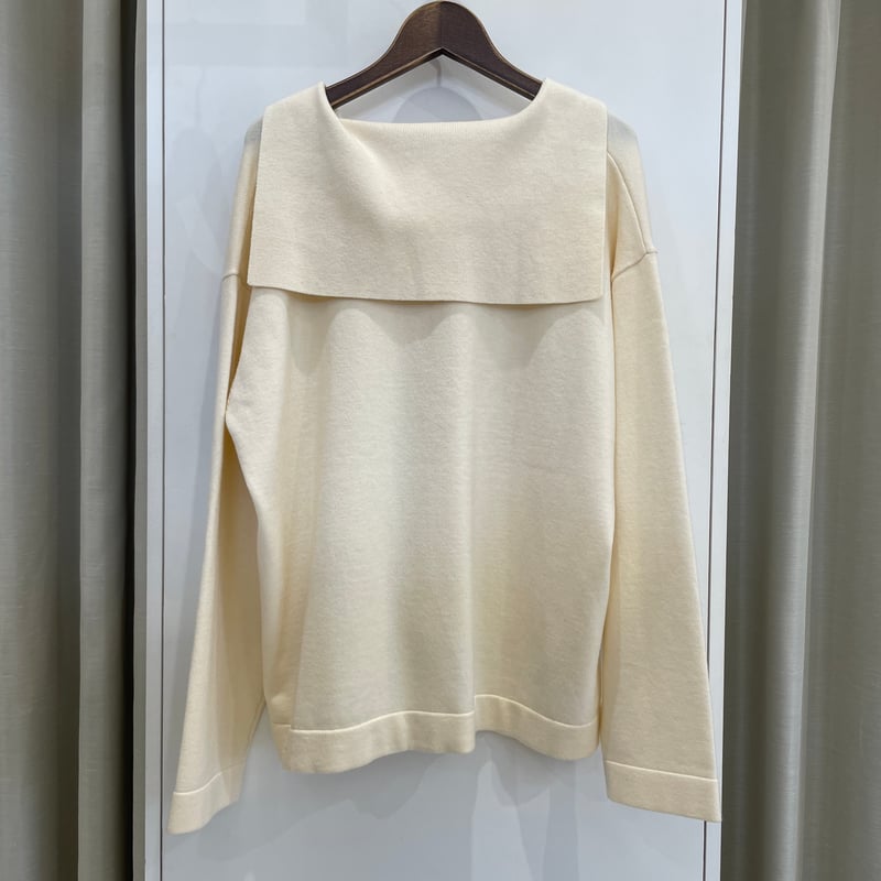 トップス NKNIT 10/7ライブ① セーラーカラーニットトップス (トラッツォドンナ