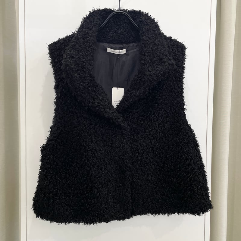 awz‼︎ イーブス yevs 後ダウン切替フェイクファーベスト 後ダウン切替フェイクファーベスト - YEVS