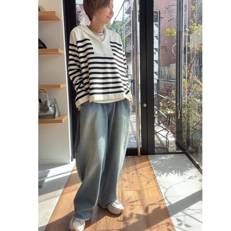 最終価格❣️イシカワラボ　ニットドッキングドロストカーデ　LHELBIE 最終価格❣️イシカワラボ ニットドッキングドロストカーデ LHELBIE