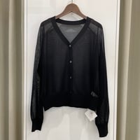 本発　6/9ライブ②　シアーニットカーディガン　(ロージー　R751201)