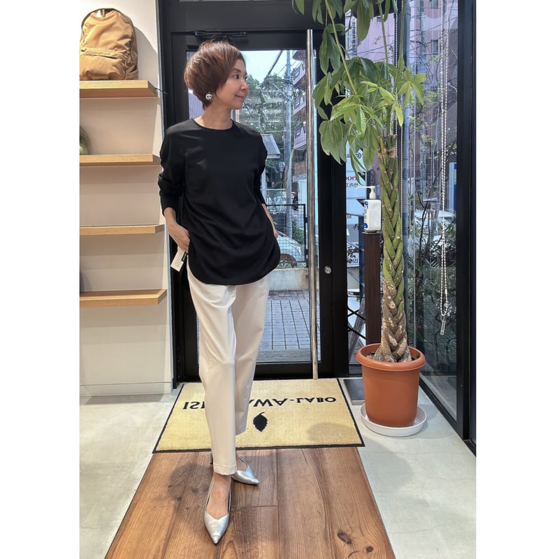 Sono カットソー ブラウス MORE SALE】【返品不可】【SONO】ﾊﾞｯｸﾌﾘﾙﾎﾟﾜﾝﾌﾚｱﾌﾞﾗｳｽ【20240126