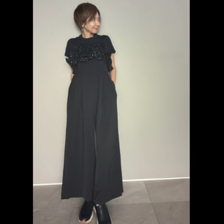 新品タグ付 クロシェ 綿ボイル3段ブラウス ホワイト イシカワラボ WOMEN シャツ・ブラウス