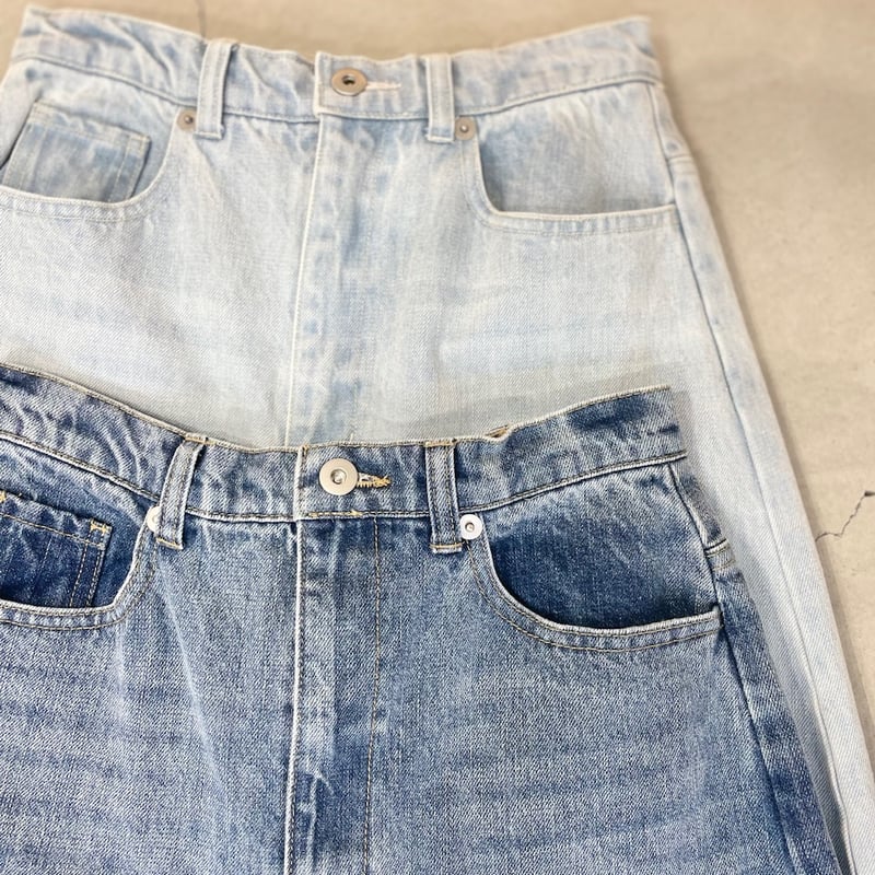 ♢ワイドカーブデニムパンツ (シニカル 542-96033) | ISHIKAWA-LABO