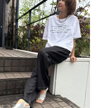 イシカワラボ　別布使い　デニムパンツ　ブラック イシカワラボ 別布使い デニムパンツ ブラック - メルカリ