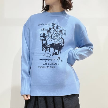 最終価格❣️イシカワラボ　ニットドッキングドロストカーデ　LHELBIE 最終価格❣️イシカワラボ ニットドッキングドロストカーデ LHELBIE