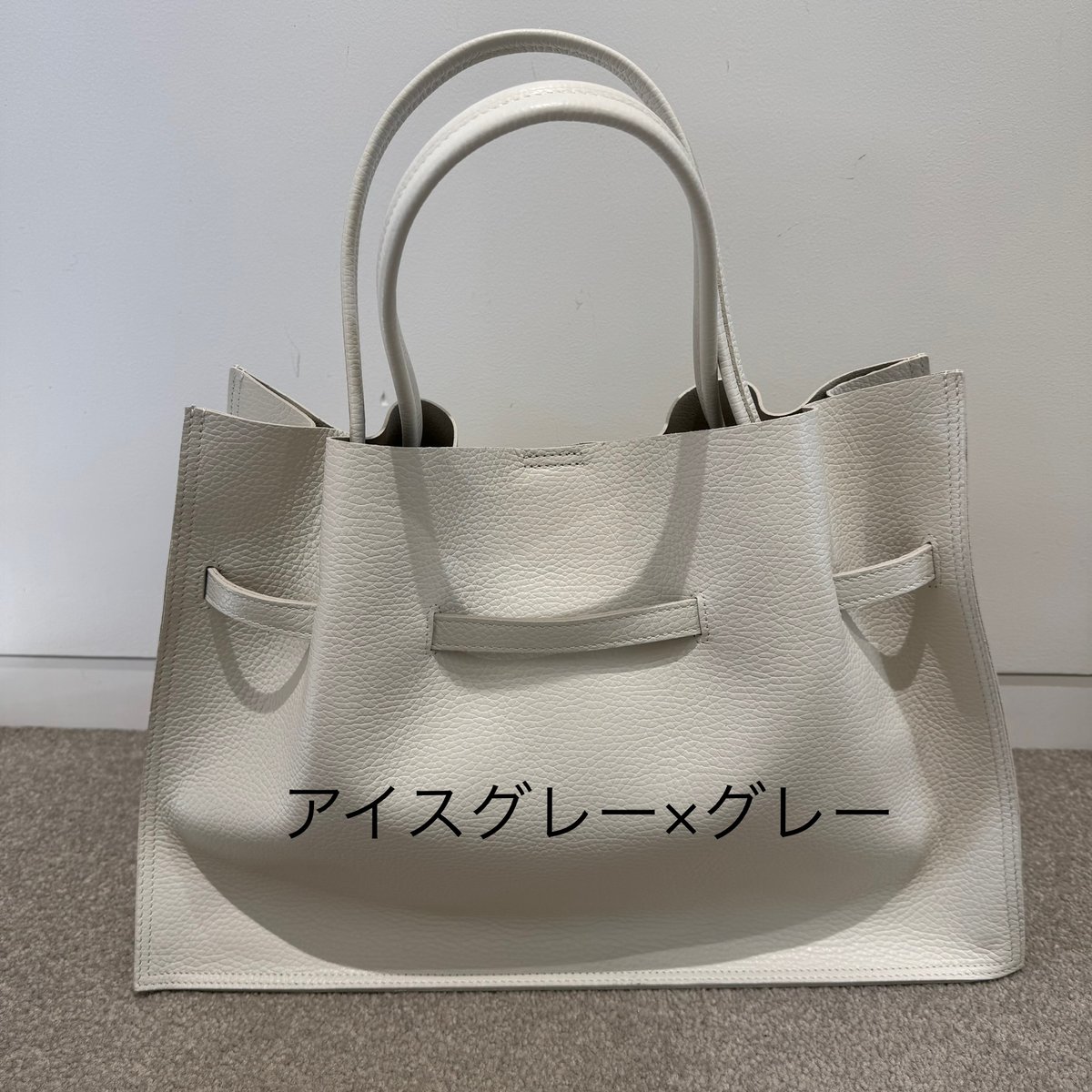 DECI Standard lamb tote bag ovy 【新品】 OVY】 DECi Standard Lamb Tote Bag