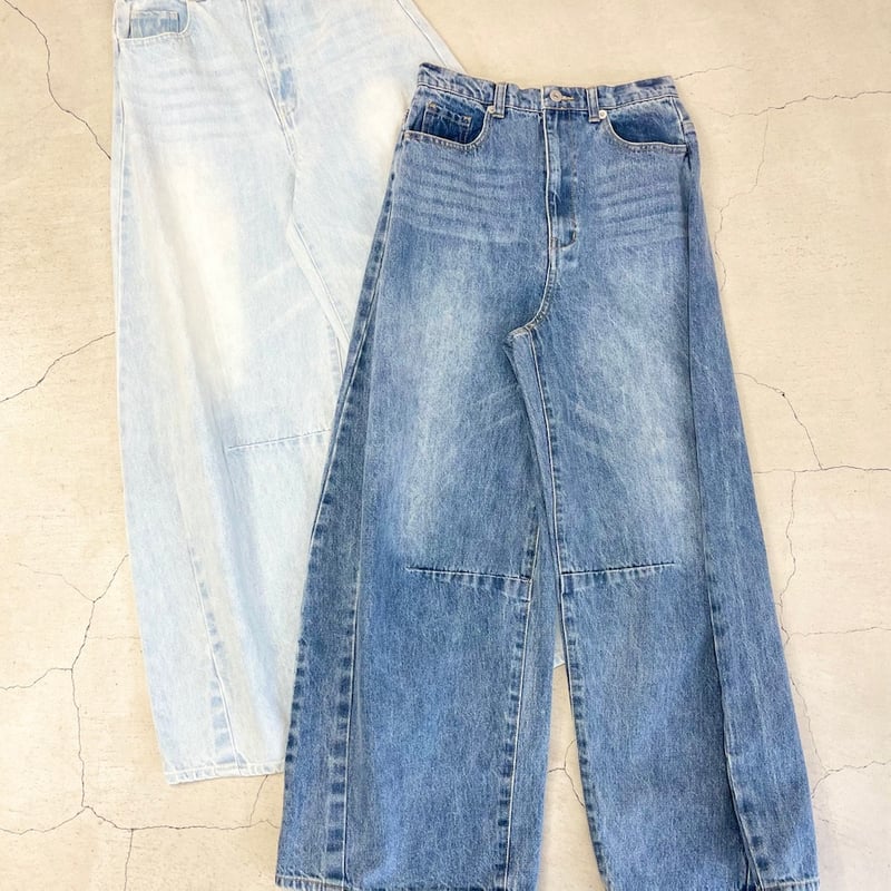 ♢ワイドカーブデニムパンツ (シニカル 542-96033) | ISHIKAWA-LABO