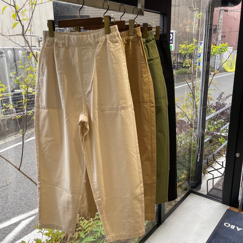 ベイカーパンツ　シャナナミル SHANANA MIL シャナナミル ベイカーパンツ クロス 十字架刺繍