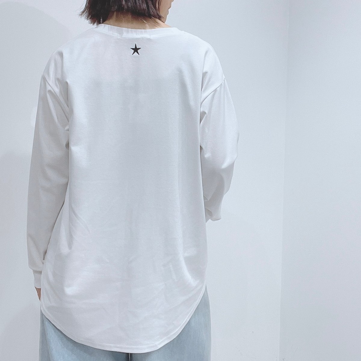 ✨極美品✨ フランクアンドアイリーン ロングスリーブカットソー アンナ ピンク ✨極美品✨ フランクアンドアイリーン ロングスリーブカットソー