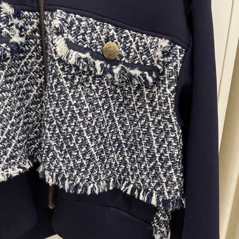 本発 ツィードコンビブルゾン (ガレナ 70052-3102) | ISHIKAWA-LABO