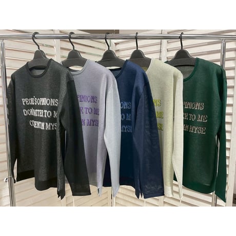 CATEGORY Tシャツ/カットソー（長袖） | ISHIKAWA-LABO