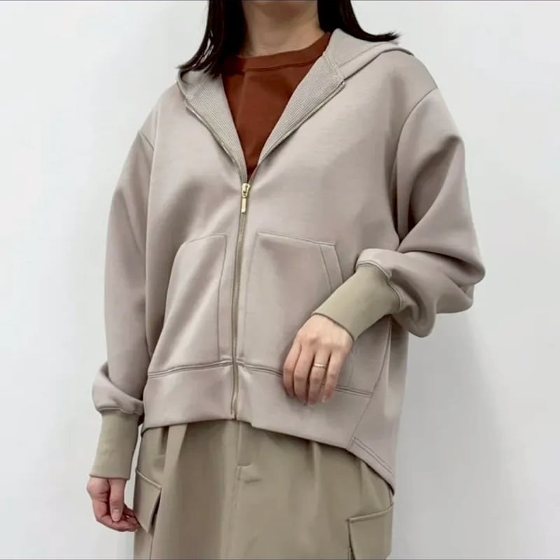 本発 10/28ライブ② ダンボール×メッシュ配色パーカー (シニカル