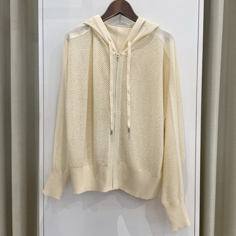 イシカワラボピアッチェーレシアーパーカーベージュ2025ss