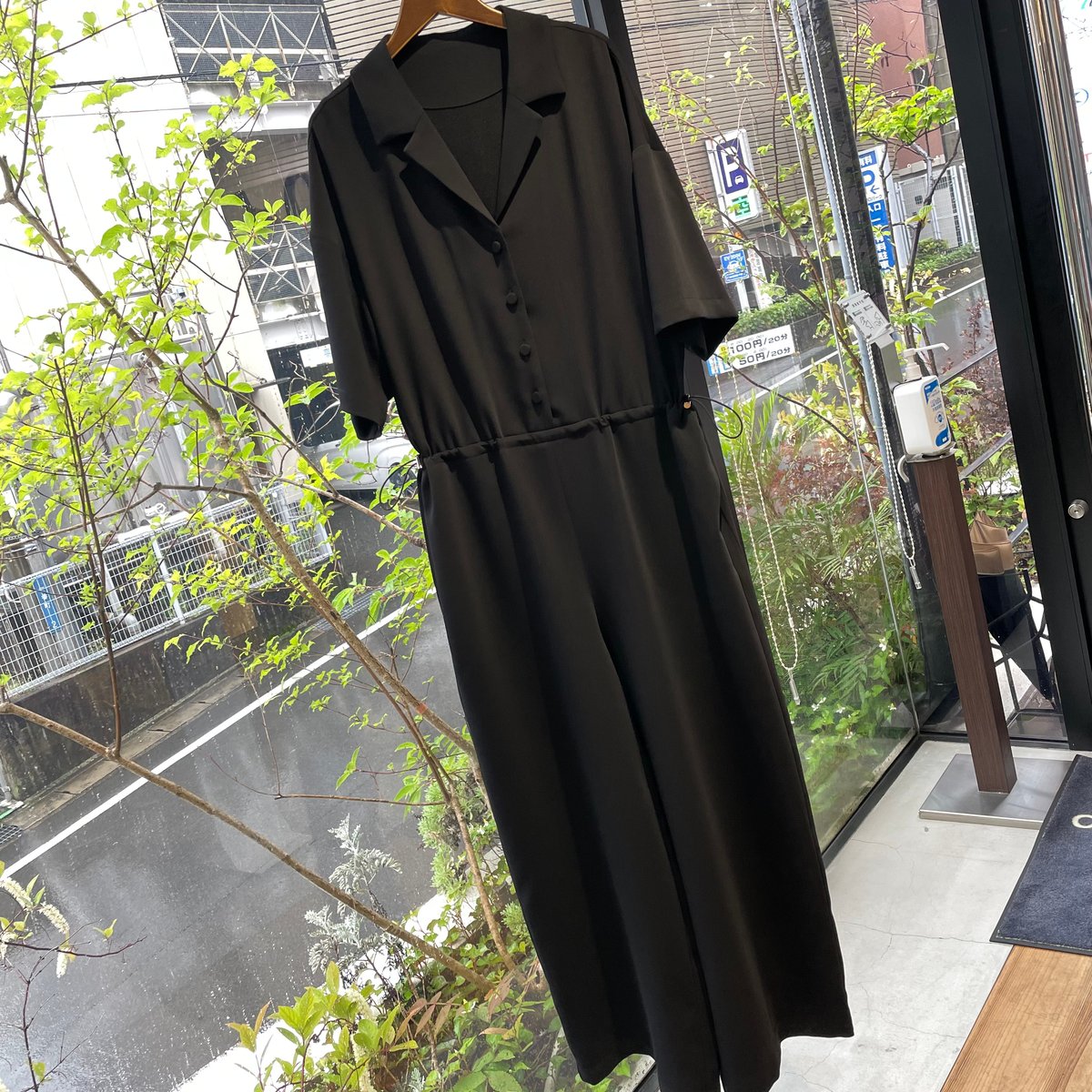 ISHIKAWA-LABO イシカワラボ深Vマットサテンオールインワン