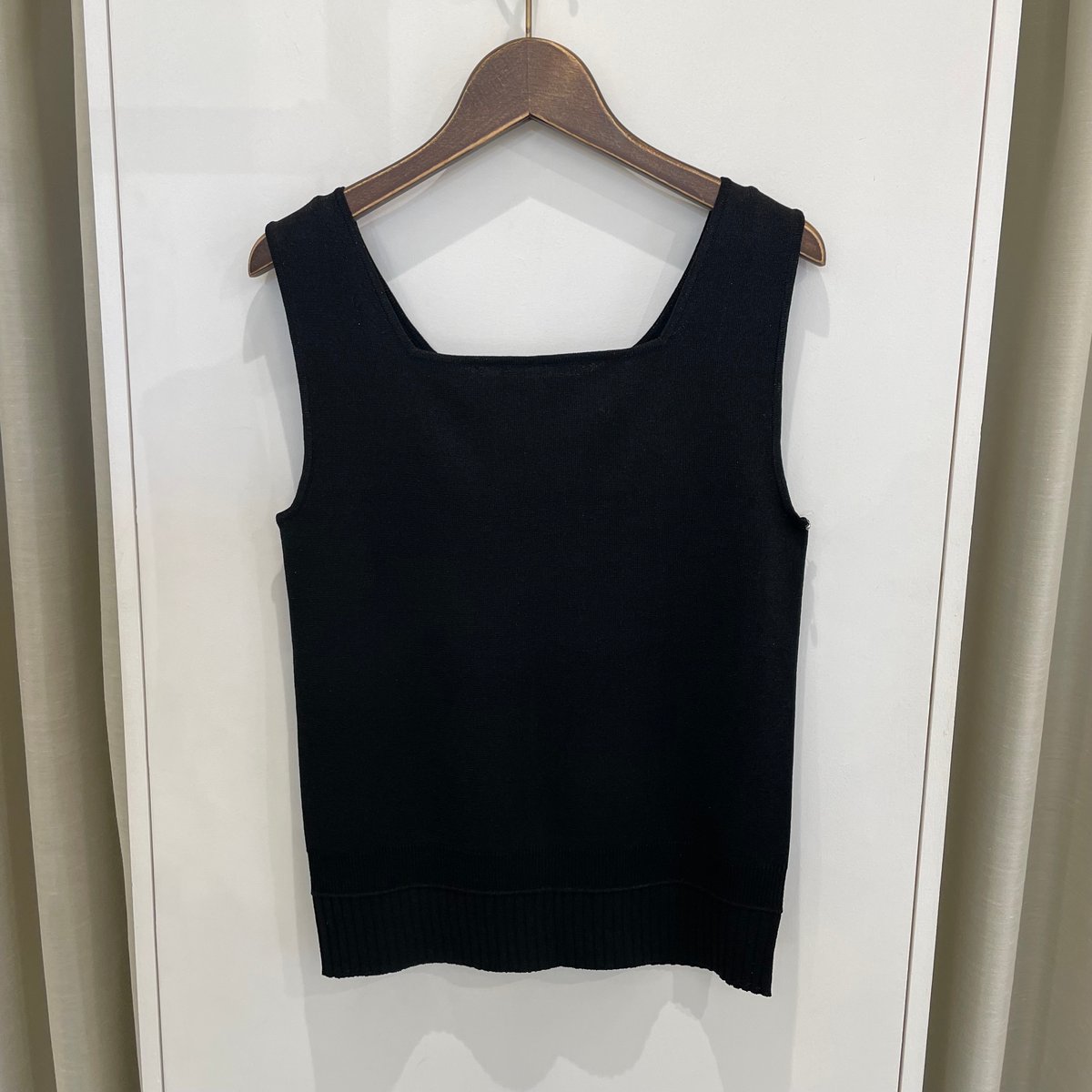 7/28ライブ① スクエアラメニットタンク (ハンチ WYQ7044