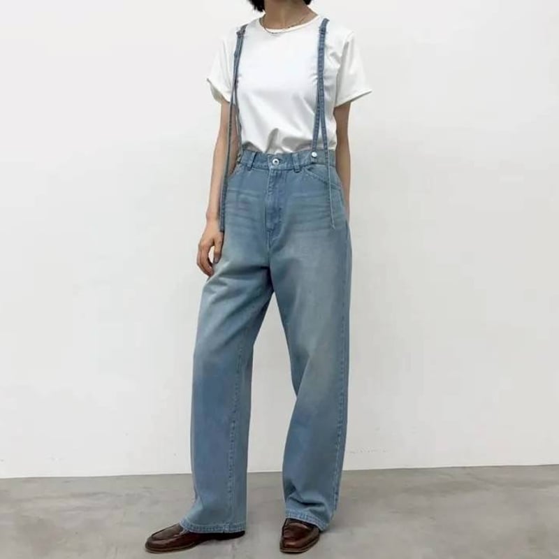 美品　LONESOME サスペンダー 美品 LONESOME サスペンダー