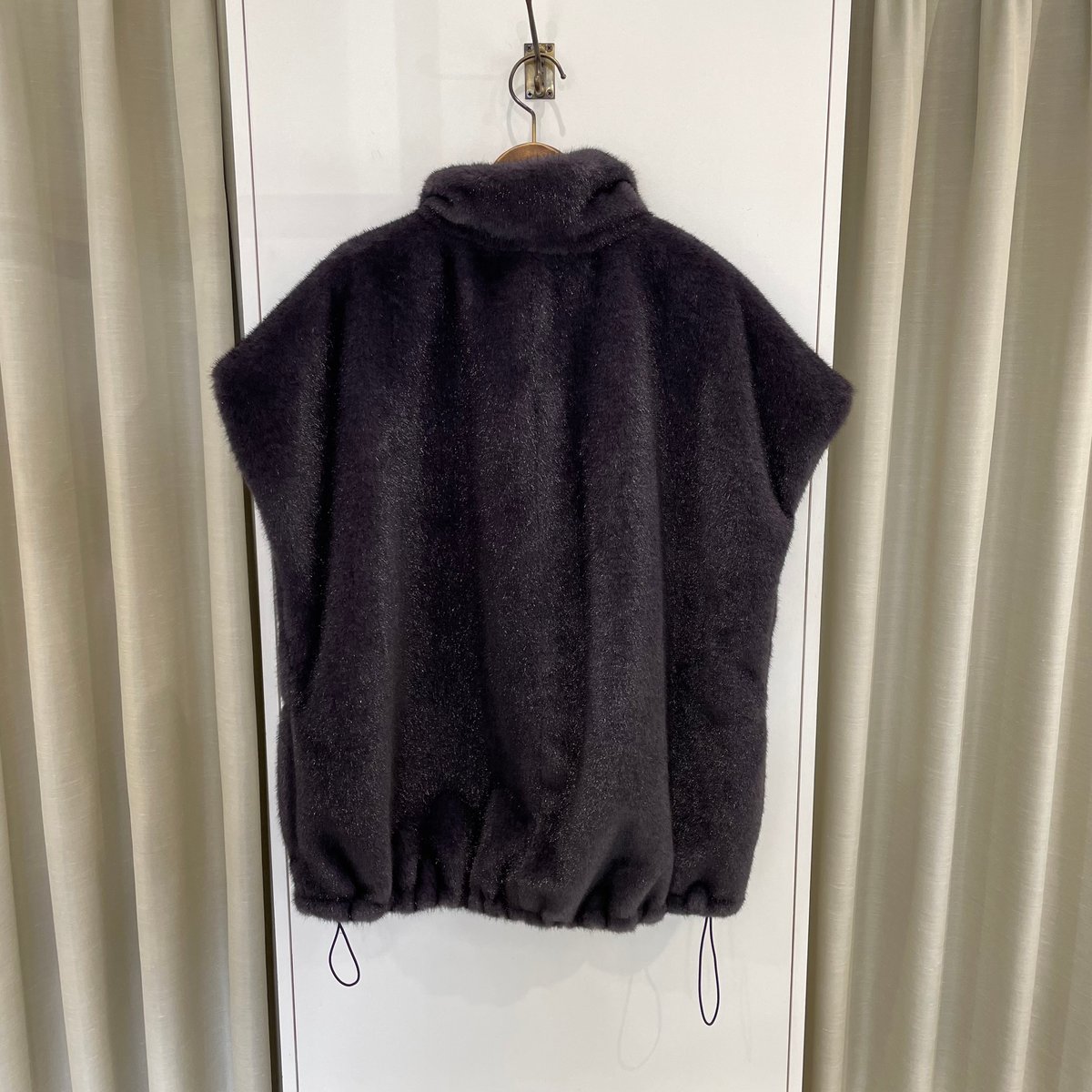 本発 ミンク風ファーベスト (クロシェ 562-84507) | ISHIKAWA-LABO