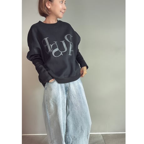 CYNICAL リブドルマン 裏起毛 ロゴ　トレーナー イシカワラボ　スウェット CYNICAL リブドルマン 裏起毛 ロゴ トレーナー イシカワラボ