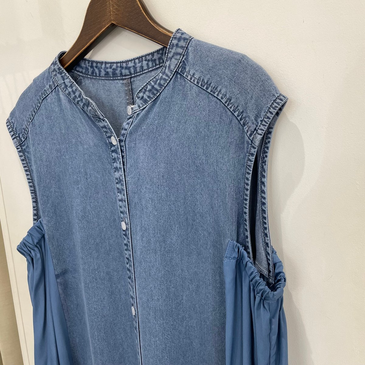 BILLBLASS　オシャレな切替ワンピース セール】 切り替えデザインジャージードレス （ロング・マキシ丈